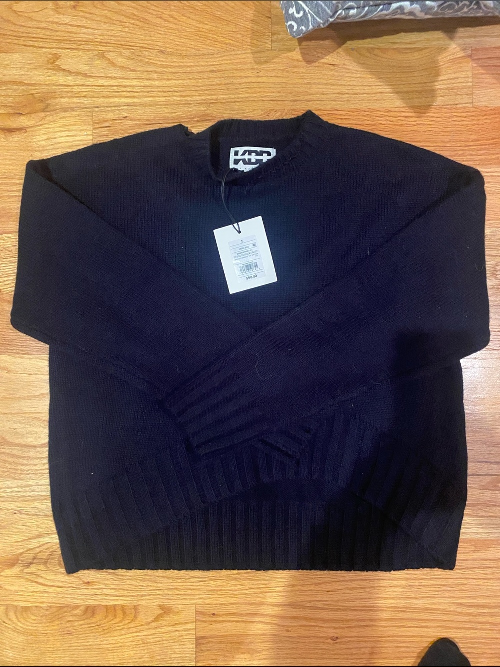 NWT KBB Navy Crewneck Sweater  no offers